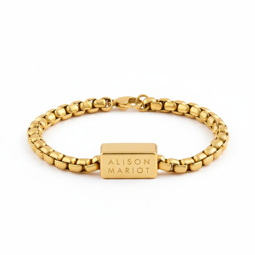 Alison Box Chain Bracelet