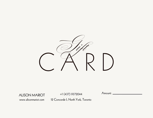 Alison Mariot Gift Card