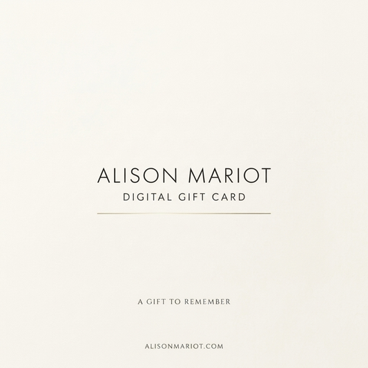 Alison Mariot digital gift card
