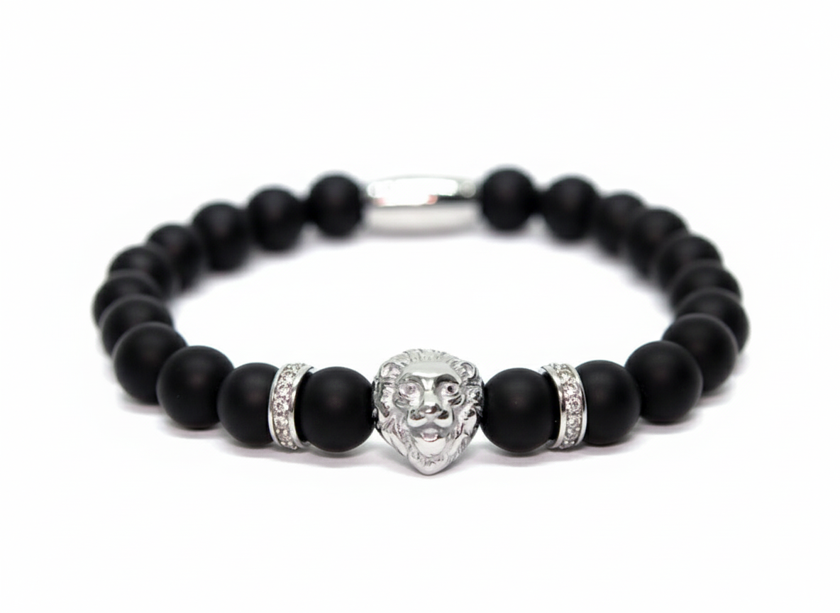 Silver Matte Lion