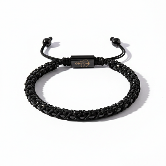 Alison Mariot Neo chain bracelet in 316L steel with black rhodium