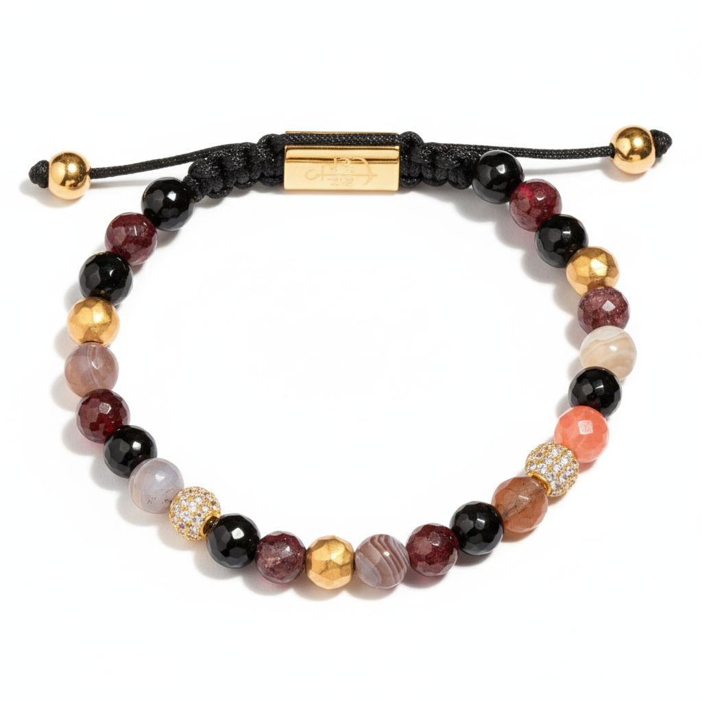 Bostwana Agate Bracelet