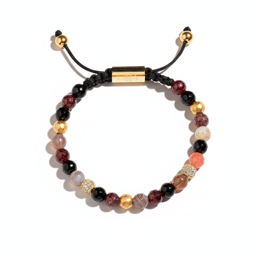 Bostwana Agate Bracelet