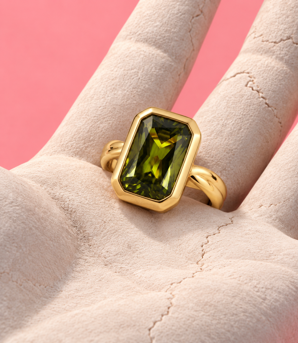 VERDÉA | Natural Green Tourmaline Ring