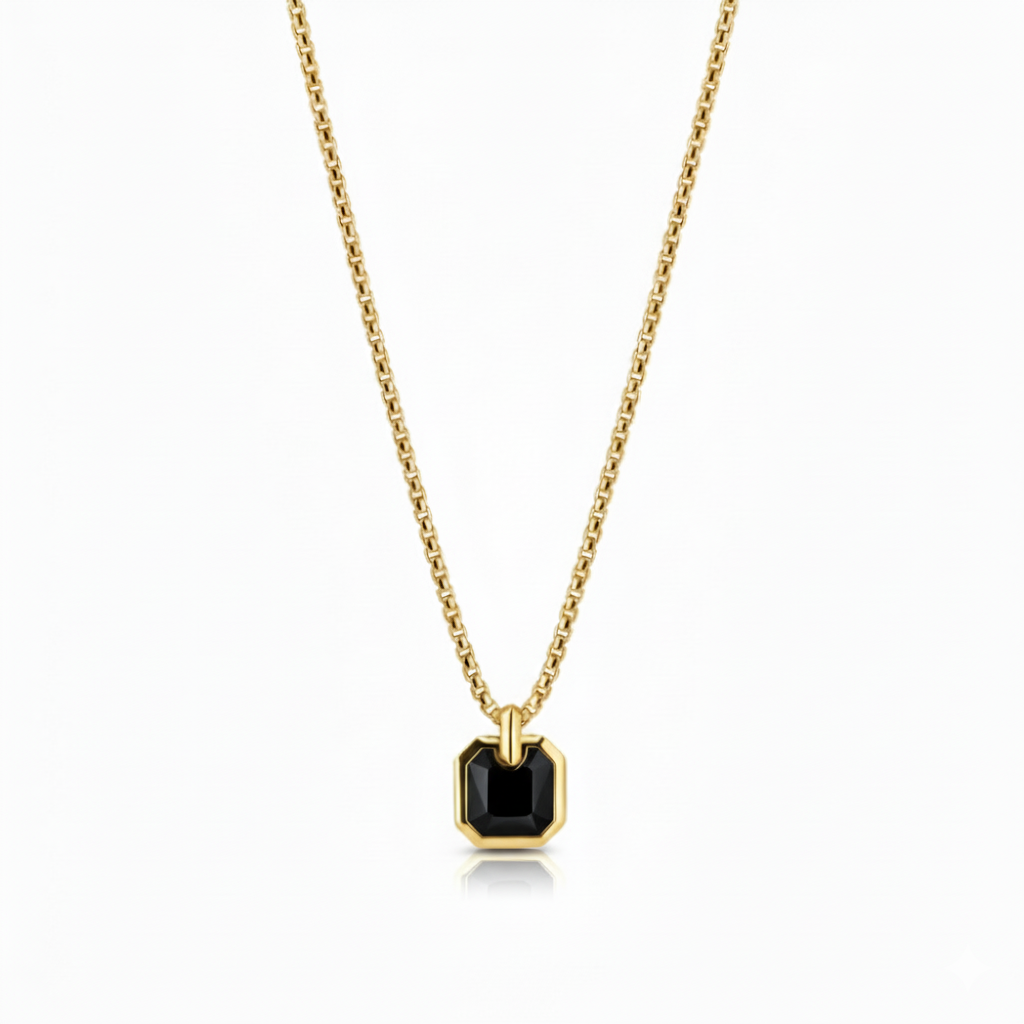 Streamline Tag (Black Onyx Stone)