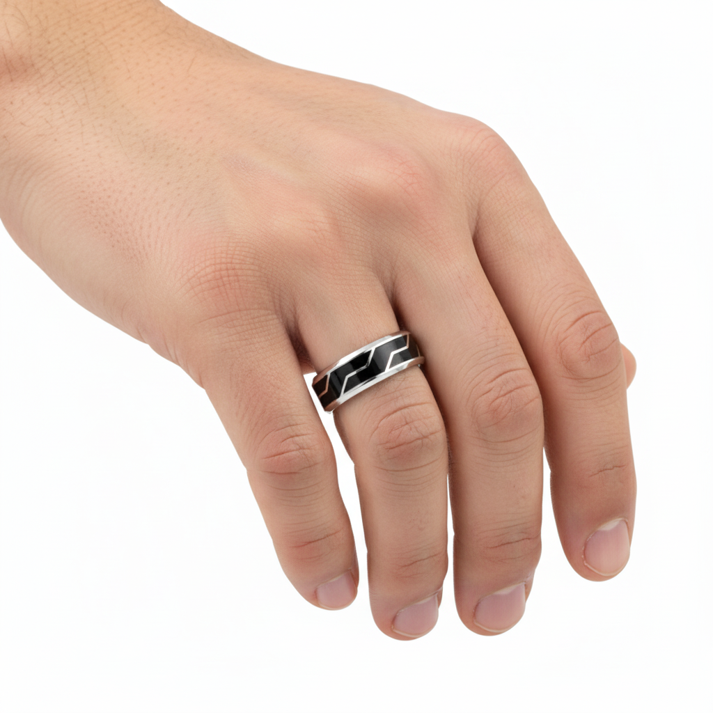 Silver UrbanTech Ring