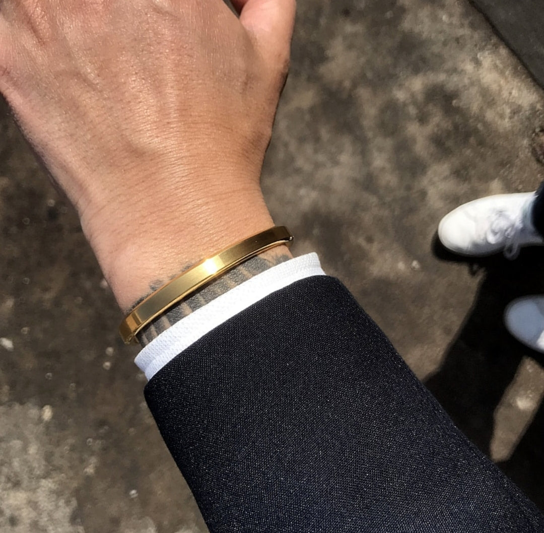 Gold Alison Bangle