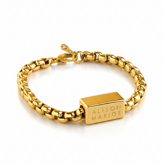 Alison Box Chain Bracelet
