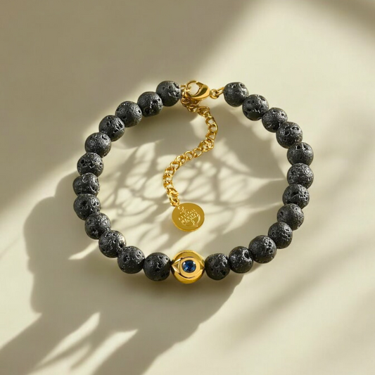 Black Evil Eye Bracelet