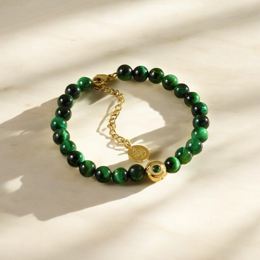 Green Evil Eye Bracelet