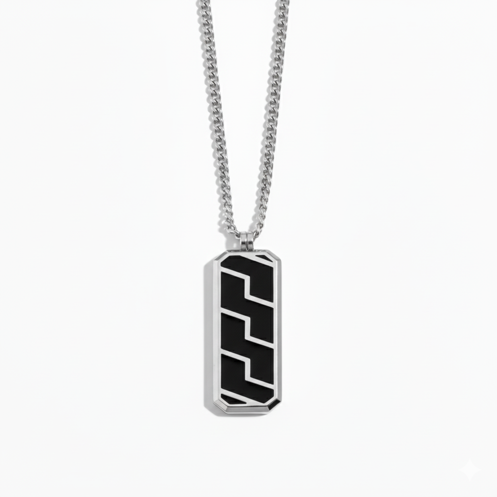 Silver UrbanTech Necklace