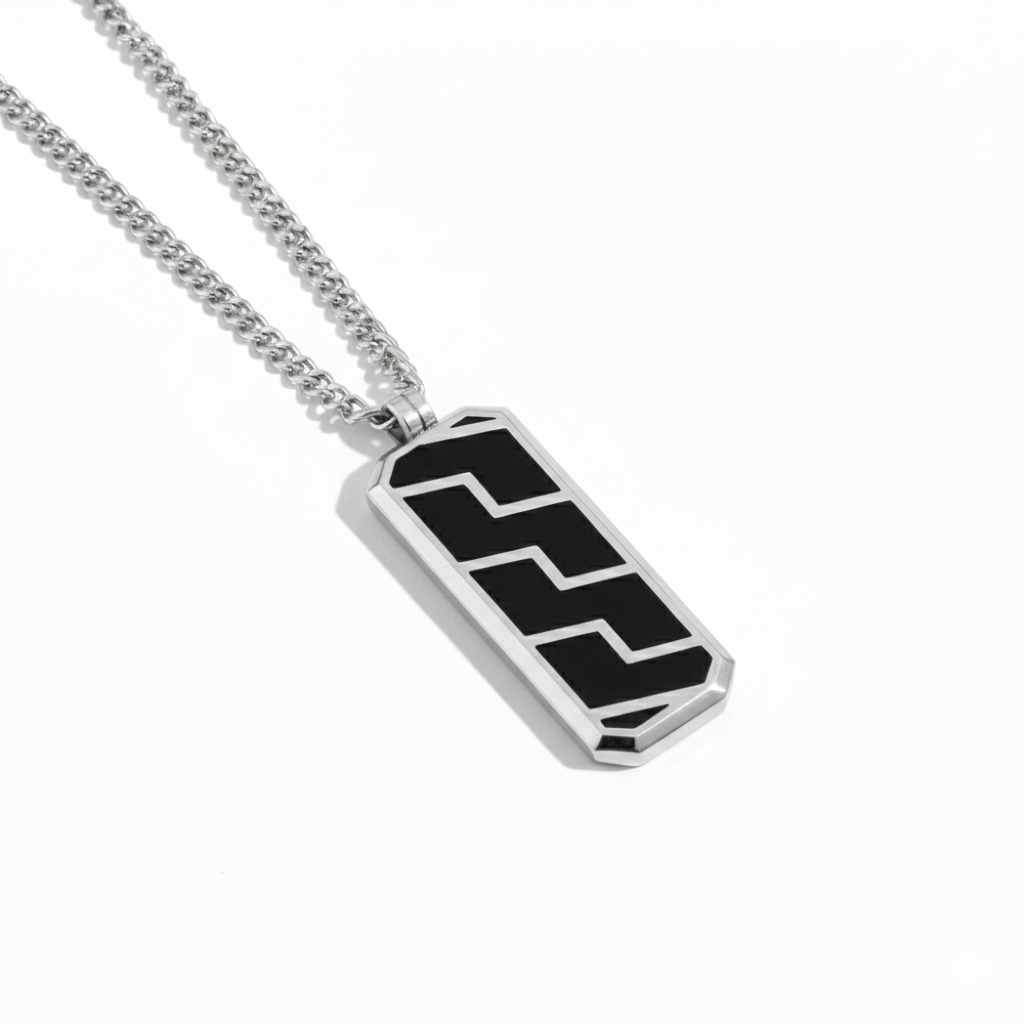 Silver UrbanTech Necklace