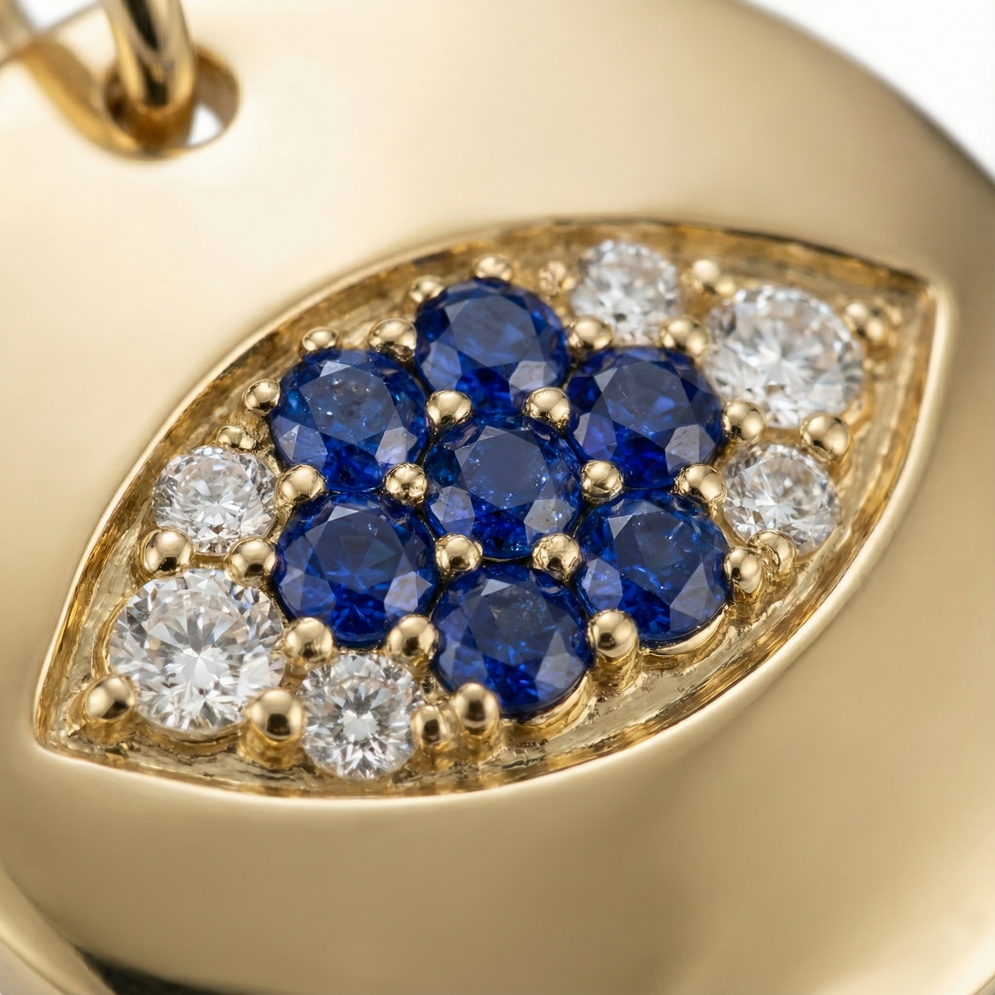 Eternal Blue Evil Eye Necklace