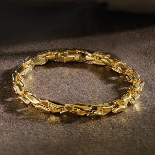 Gold Onyx Chain