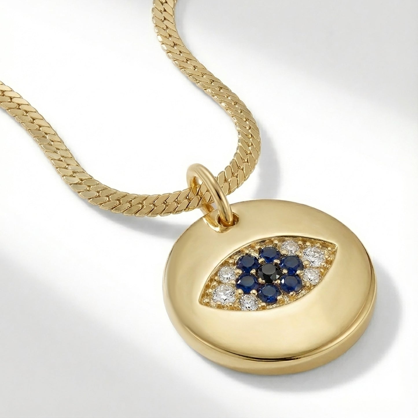 Eternal Blue Evil Eye Necklace
