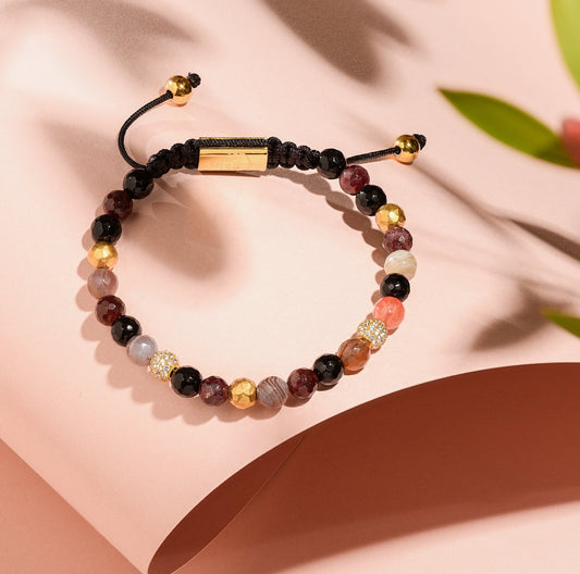 Bostwana Agate Bracelet