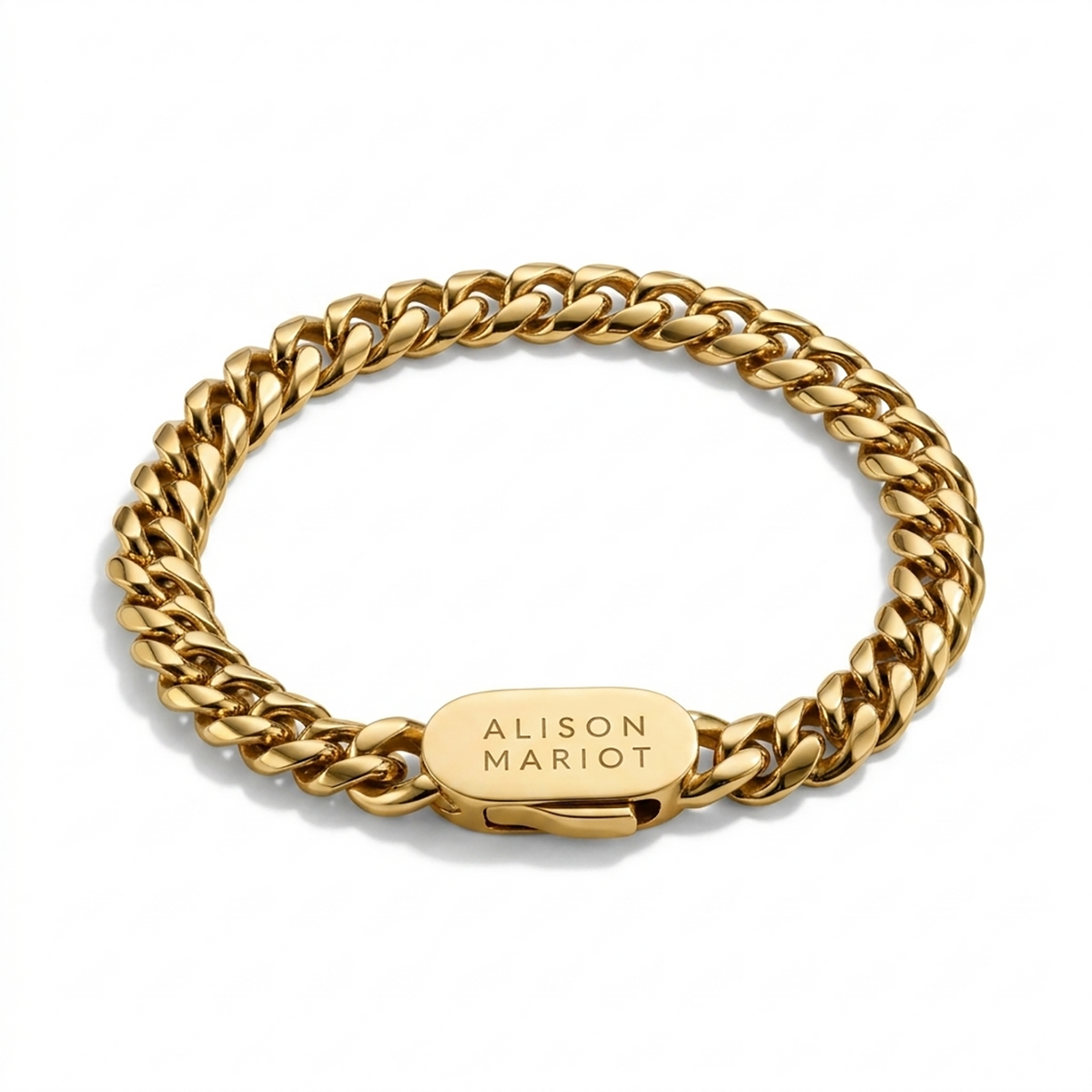 LuxeLink Bracelet (Gold Plated)