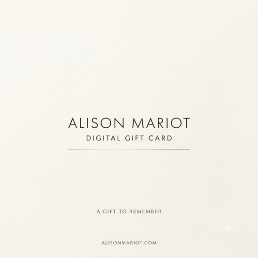 Alison Mariot digital gift card