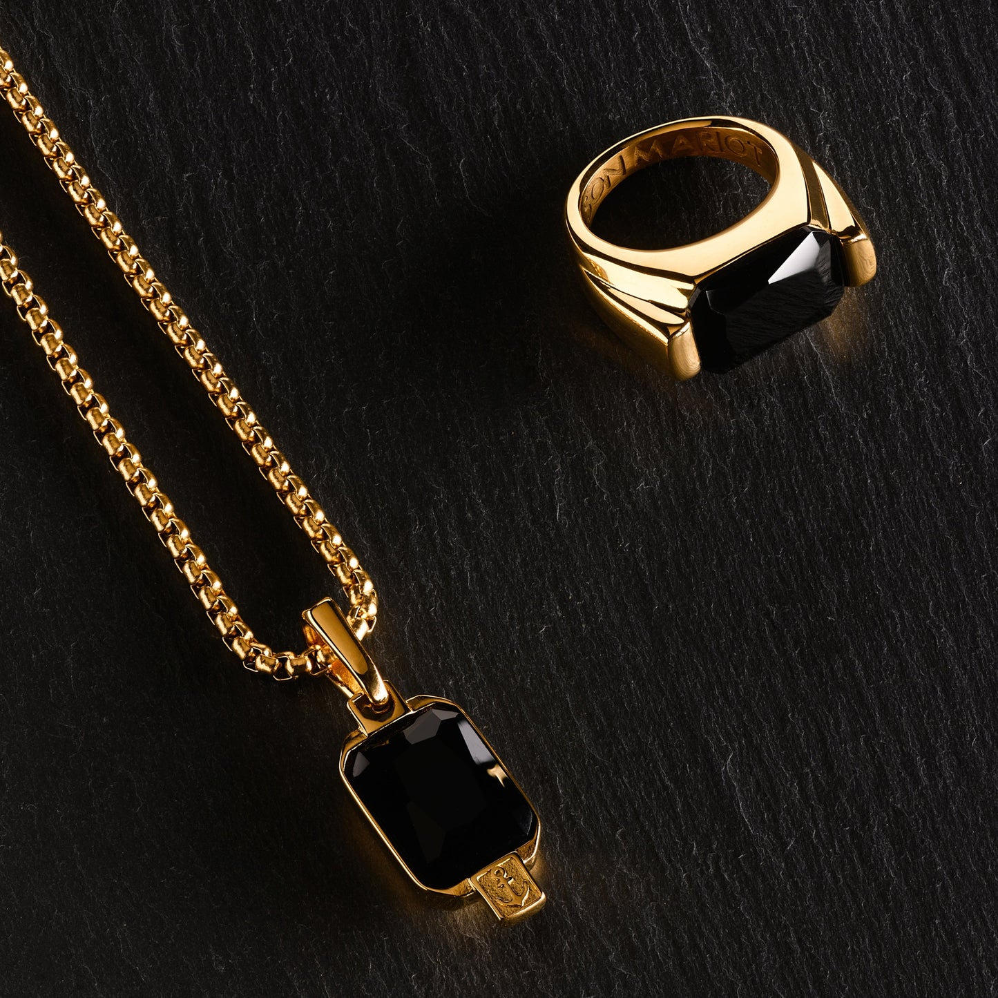 Elaine Set (Black Onyx Stone)