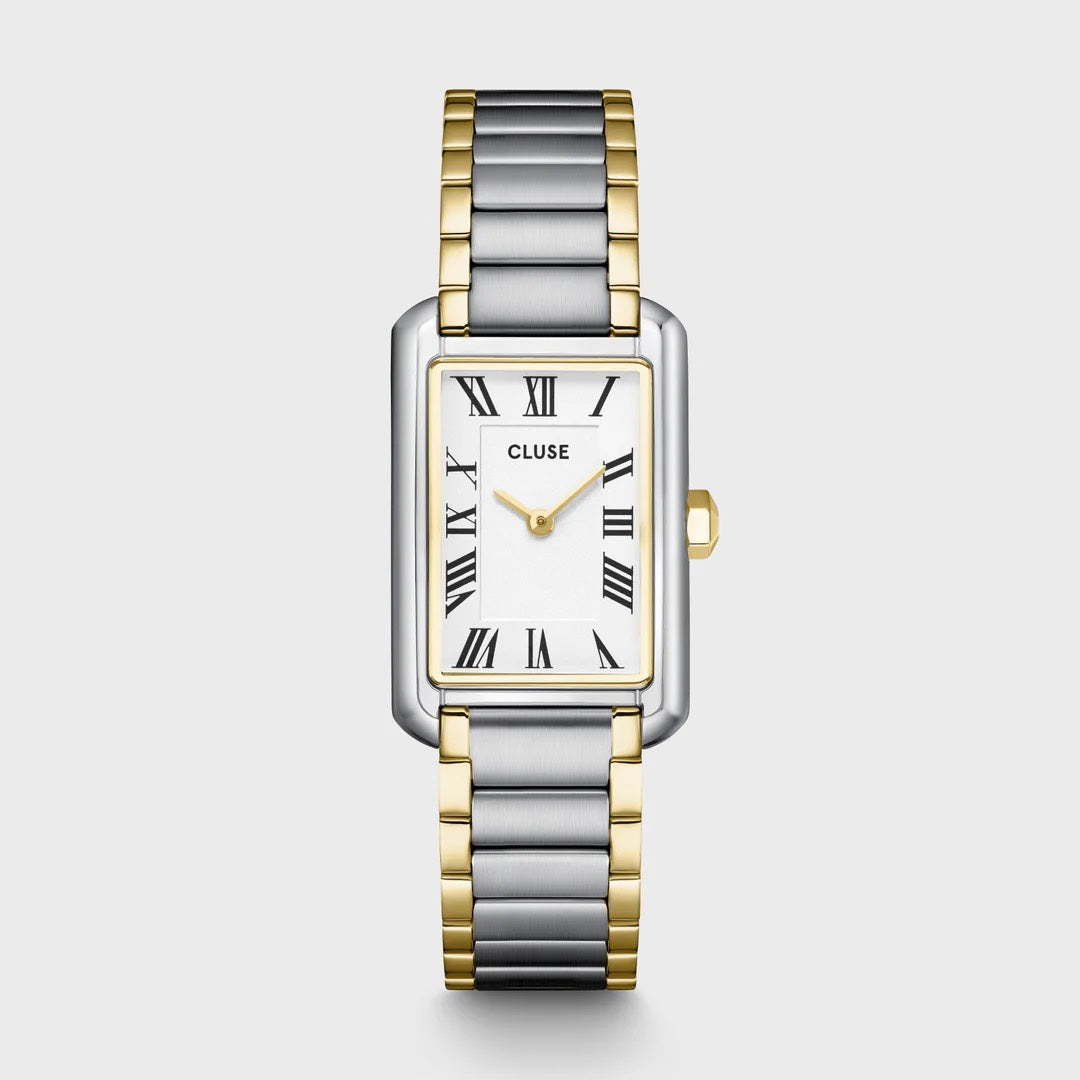 Belisenna Watch Steel, White, Two-tone