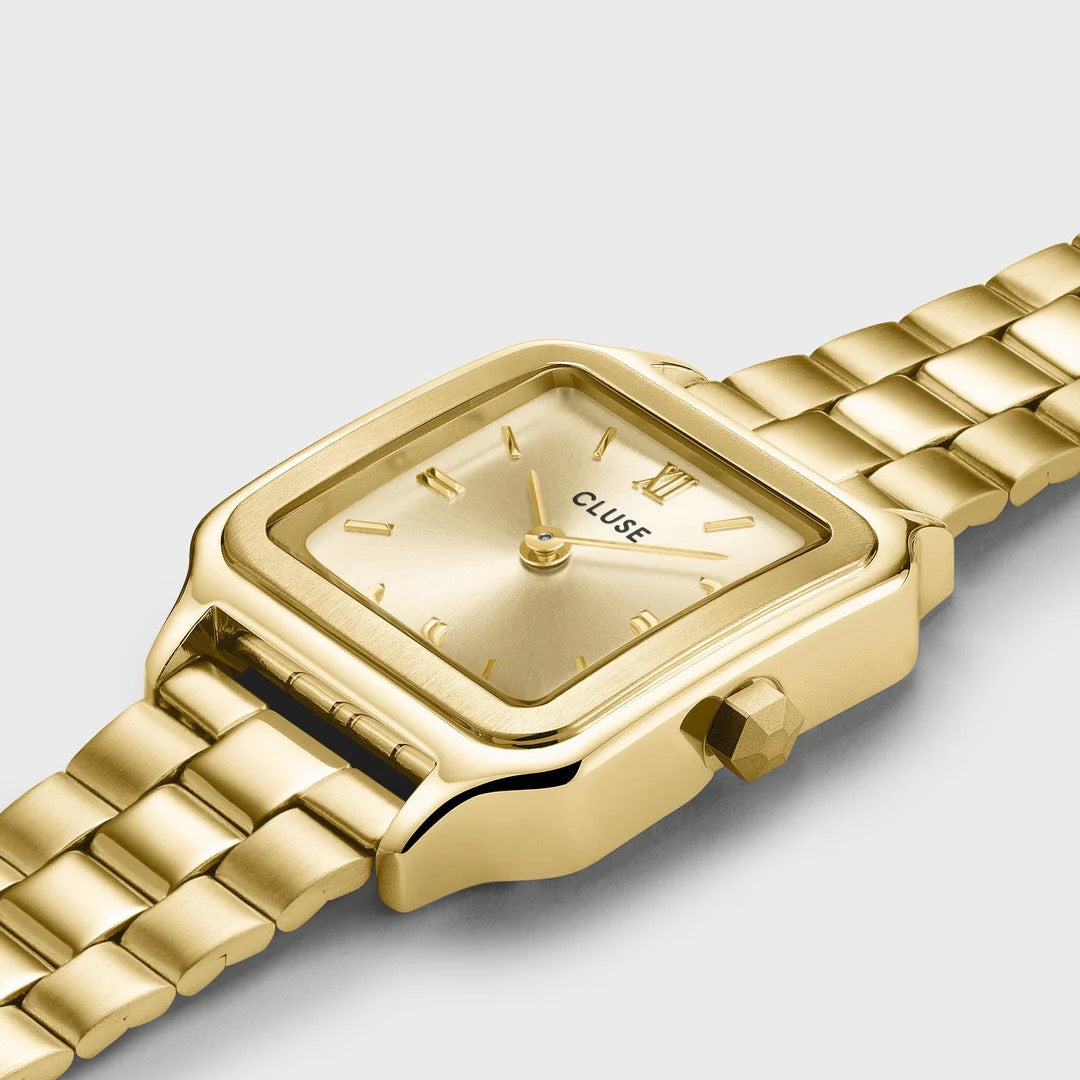 Gracieuse Petite Watch Steel, Gold Colour