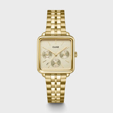 Load image into Gallery viewer, La Tétragone Multifunction Watch Steel, Full Gold Colour