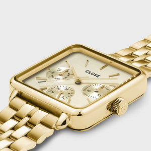La Tétragone Multifunction Watch Steel, Full Gold Colour