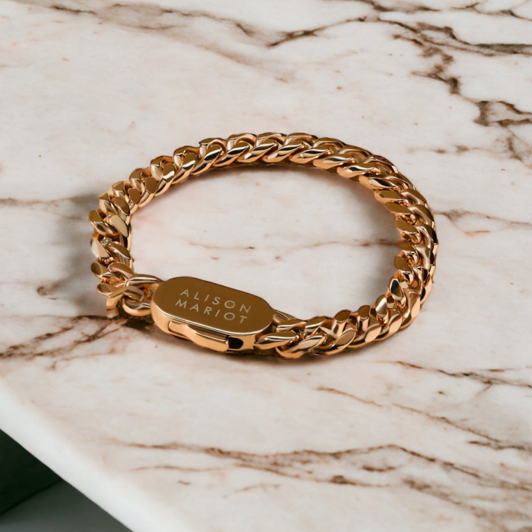 LuxeLink (Rose Gold Plated)
