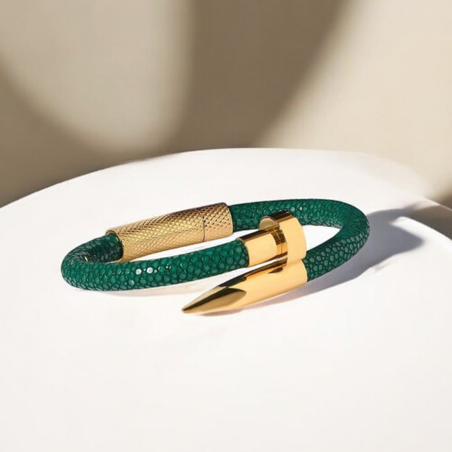 Green Luxury Stingray Bracelet