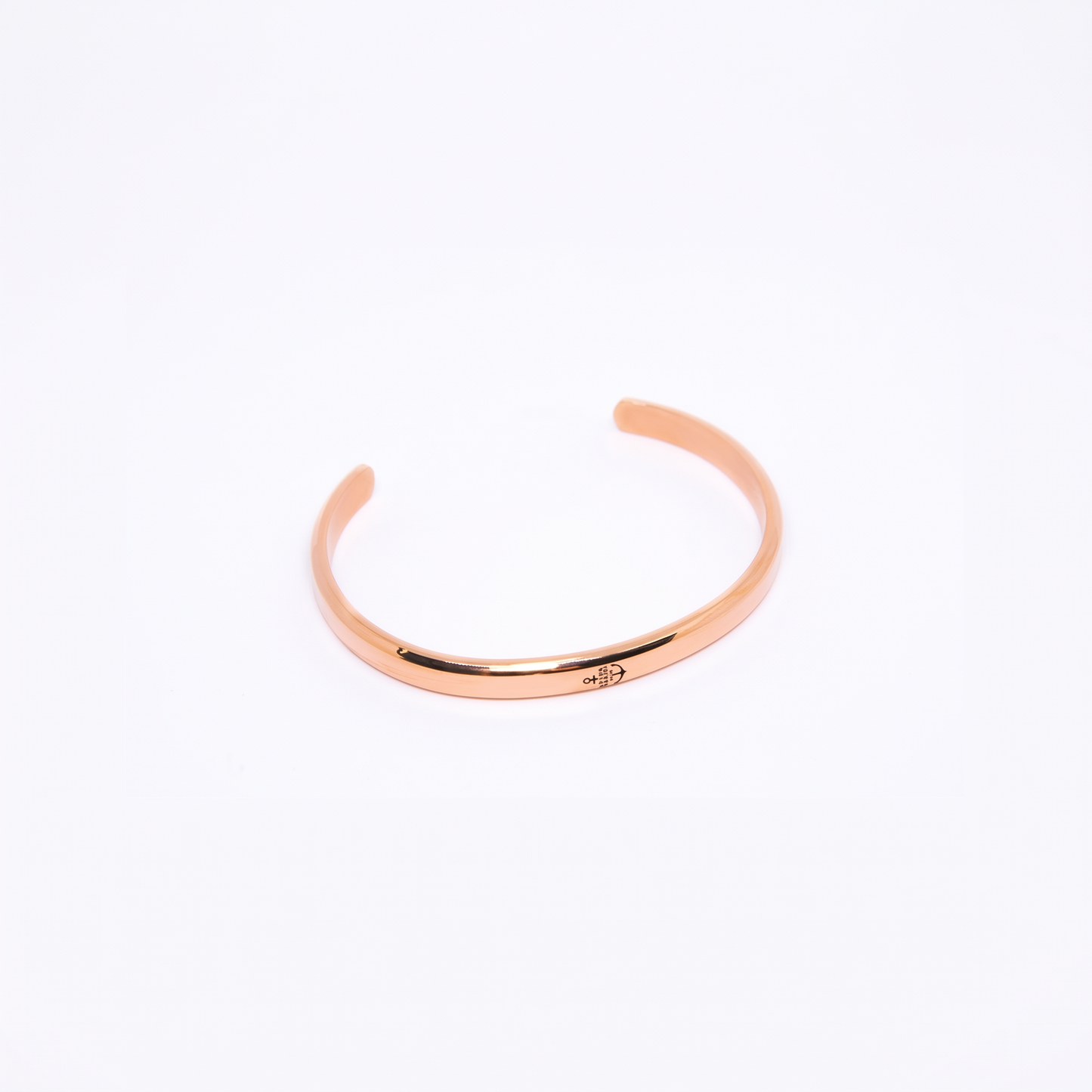 Alison Mariot Rose Gold Alison Bangle in 316L steel with rose gold PVD finish