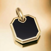 Load image into Gallery viewer, Streamline Tag (Black Onyx Stone)