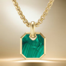 Load image into Gallery viewer, Streamline Tag (Malachite Stone)