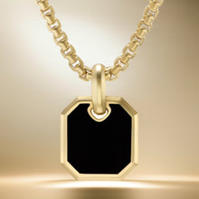 Load image into Gallery viewer, Streamline Tag (Black Onyx Stone)