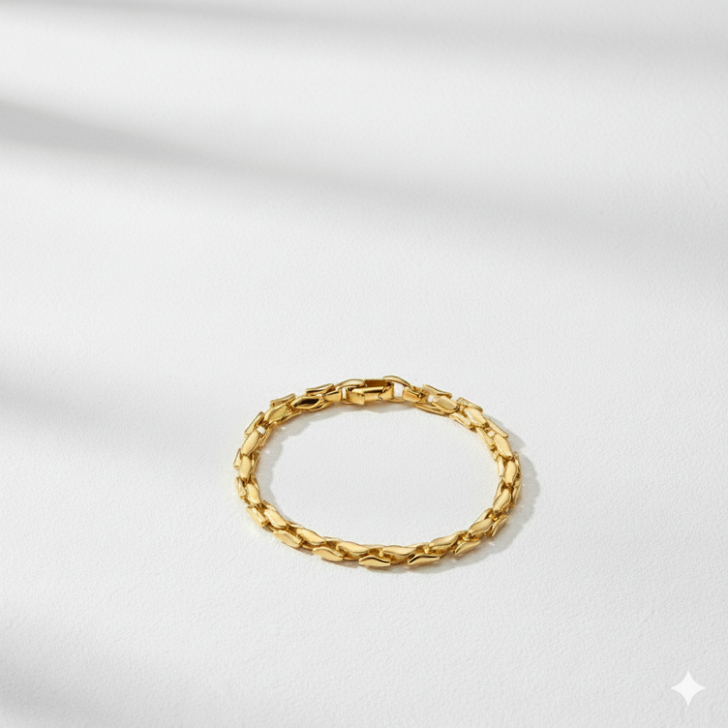 Gold Onyx Chain