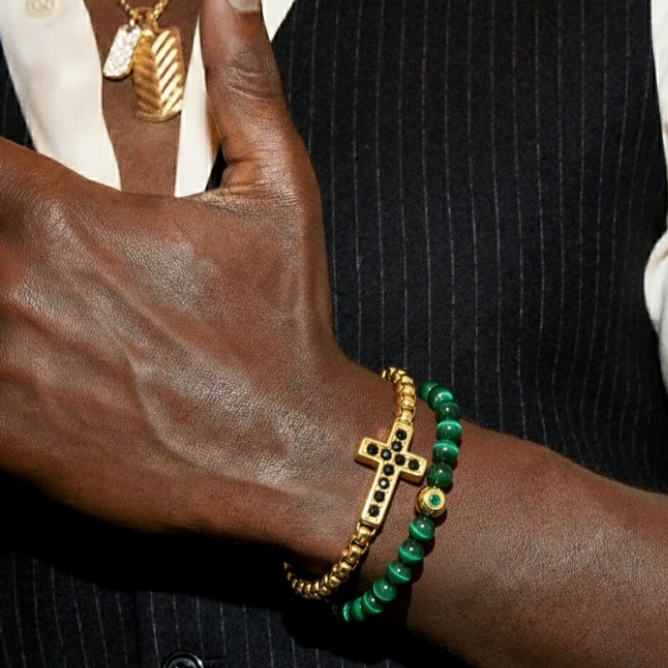 Cross Chain Bracelet