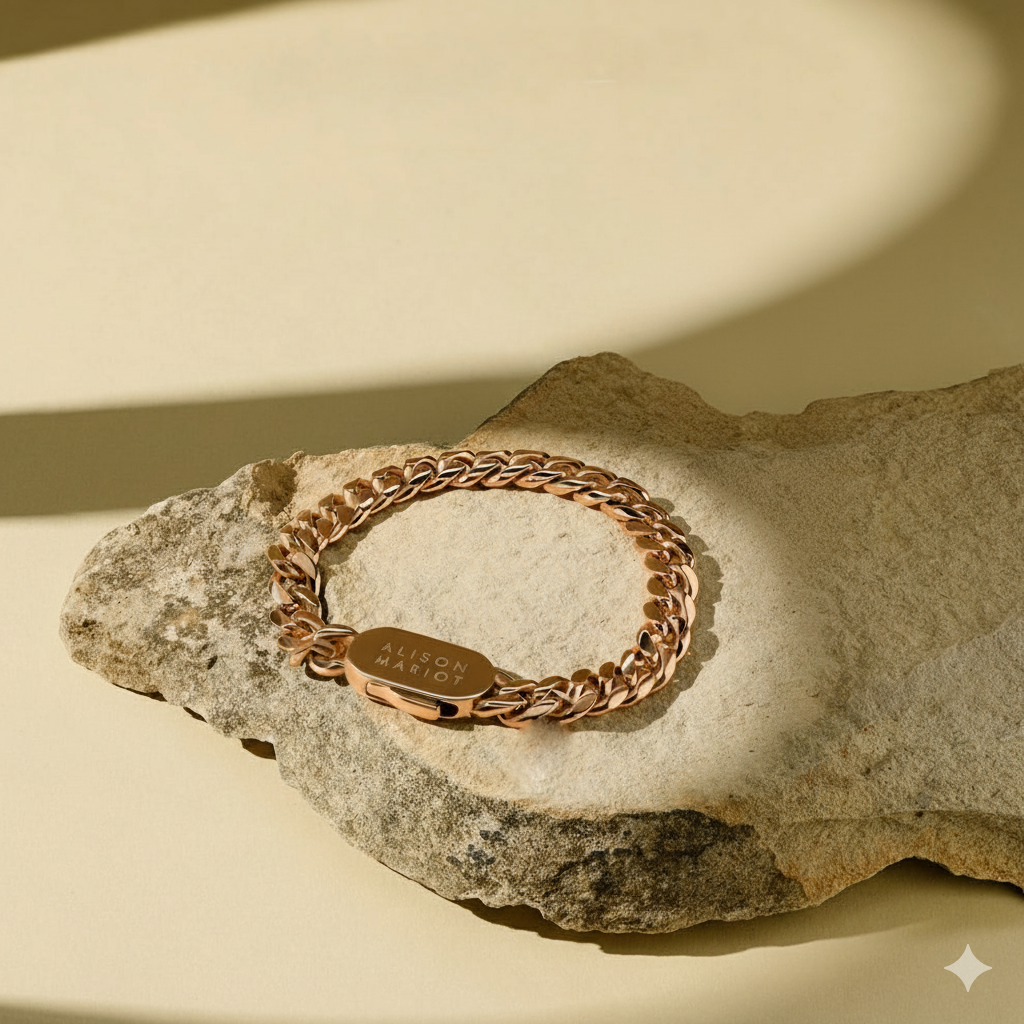 LuxeLink (Rose Gold Plated)