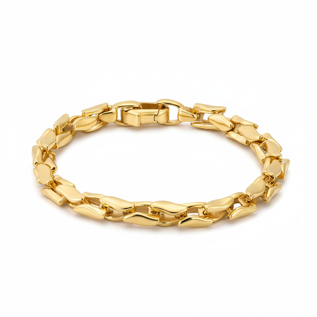 Gold Onyx Chain