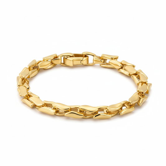 Gold Onyx Chain