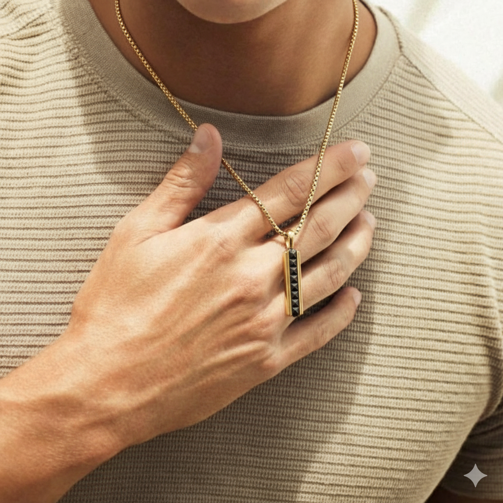 Pyramid Path Pendant