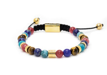 Load image into Gallery viewer, Rainbow Jasper-Gold Plated
