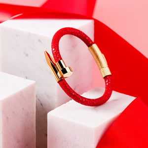 Red Luxury Stingray Bracelet