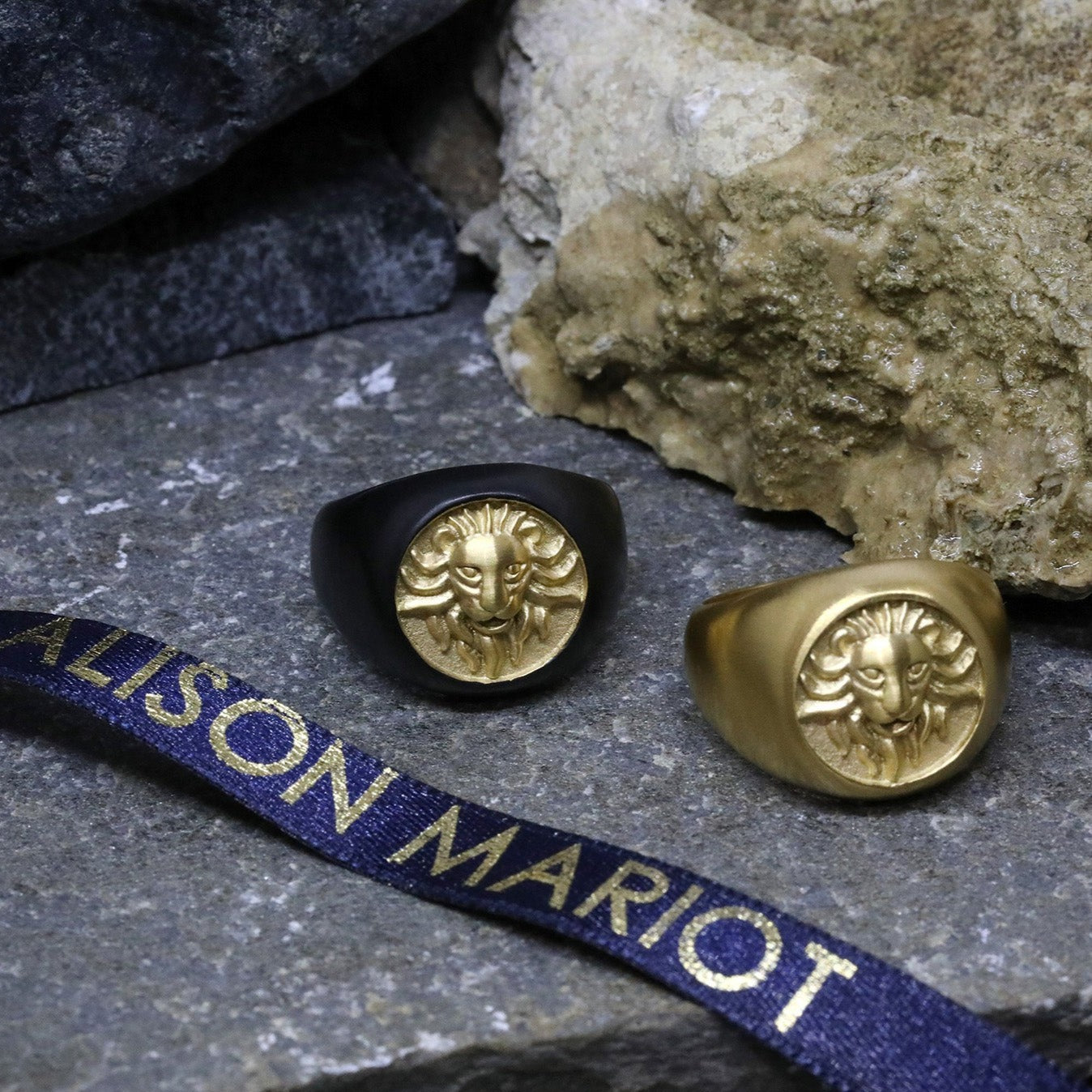 Lion Rings Set