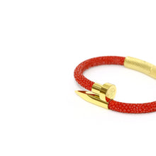 Load image into Gallery viewer, Red Luxury Stingray Bracelet